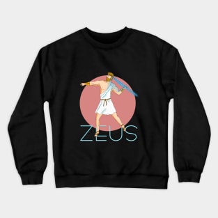 Zeus, Greek Mythology Crewneck Sweatshirt